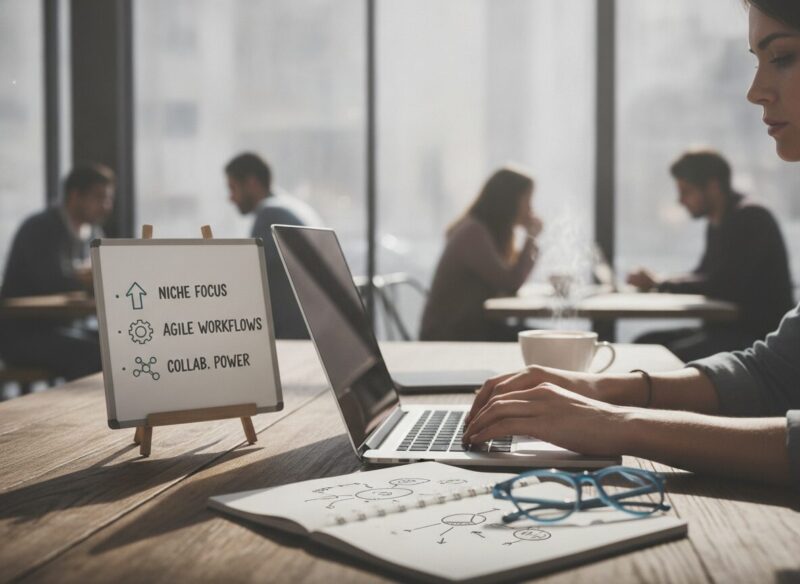 Als eenpitter opboksen tegen grote bureaus met slimme strategieën voor freelancers Als eenpitter opboksen tegen grote bureaus met slimme strategieën voor freelancers